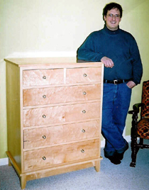 Bird's-eye Maple Dresser